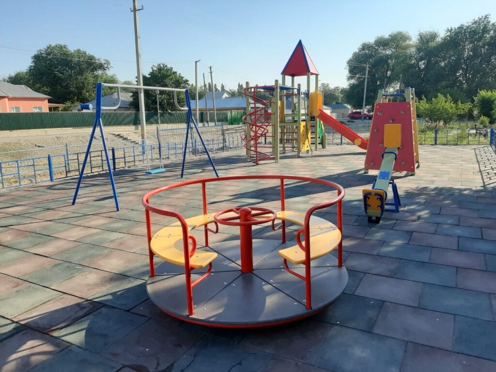 Детские площадки Пример спортивного комплекса